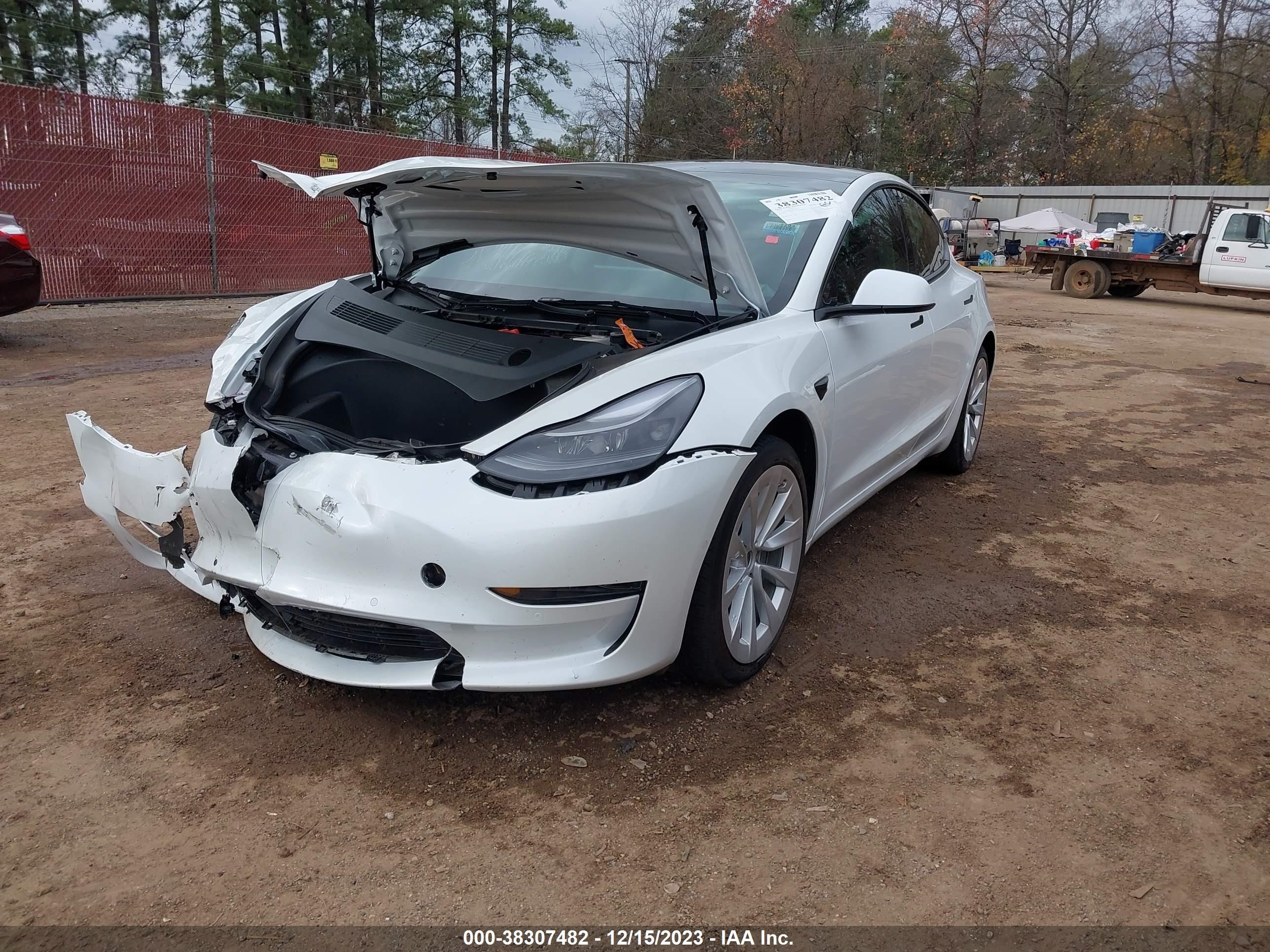 Photo 1 VIN: 5YJ3E1EB4NF126398 - TESLA MODEL 3 