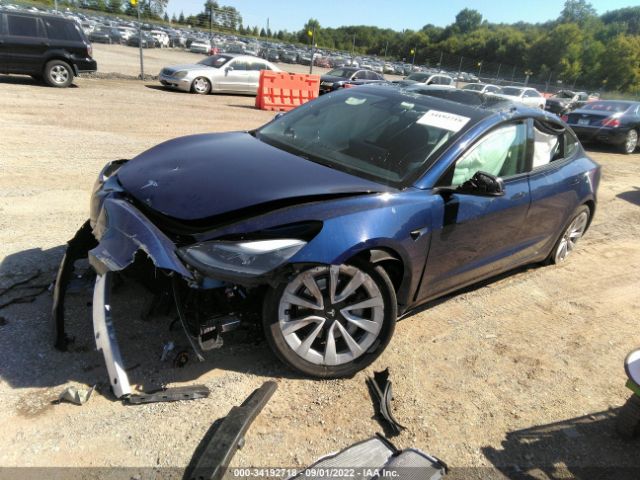 Photo 1 VIN: 5YJ3E1EB4NF163936 - TESLA MODEL 3 