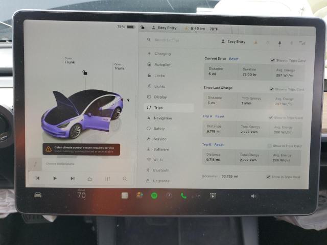 Photo 8 VIN: 5YJ3E1EB4NF171440 - TESLA MODEL 3 