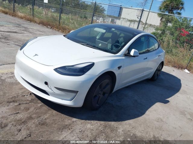 Photo 1 VIN: 5YJ3E1EB4NF172121 - TESLA MODEL 3 