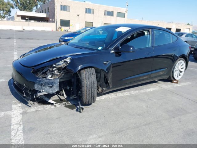 Photo 1 VIN: 5YJ3E1EB4NF189789 - TESLA MODEL 3 