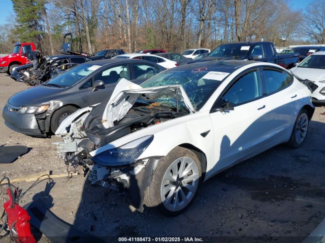 Photo 1 VIN: 5YJ3E1EB4NF309722 - TESLA MODEL 3 