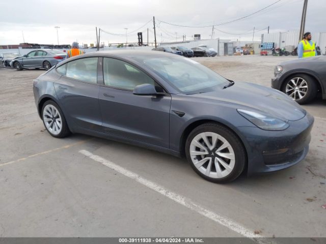 Photo 0 VIN: 5YJ3E1EB4NF322261 - TESLA MODEL 3 