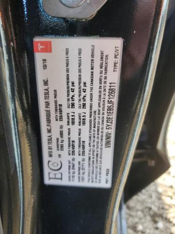 Photo 11 VIN: 5YJ3E1EB5JF126811 - TESLA MODEL 3 