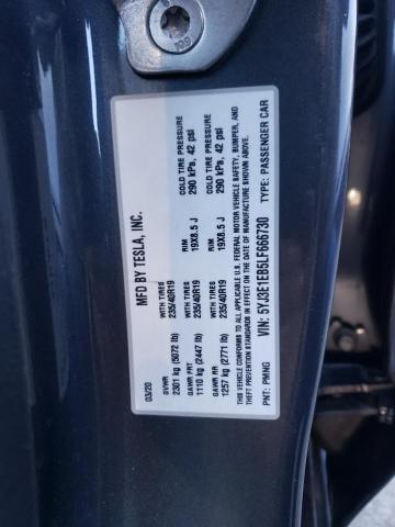 Photo 9 VIN: 5YJ3E1EB5LF666730 - TESLA MODEL 3 