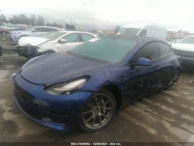 Photo 1 VIN: 5YJ3E1EB5MF006625 - TESLA MODEL 3 