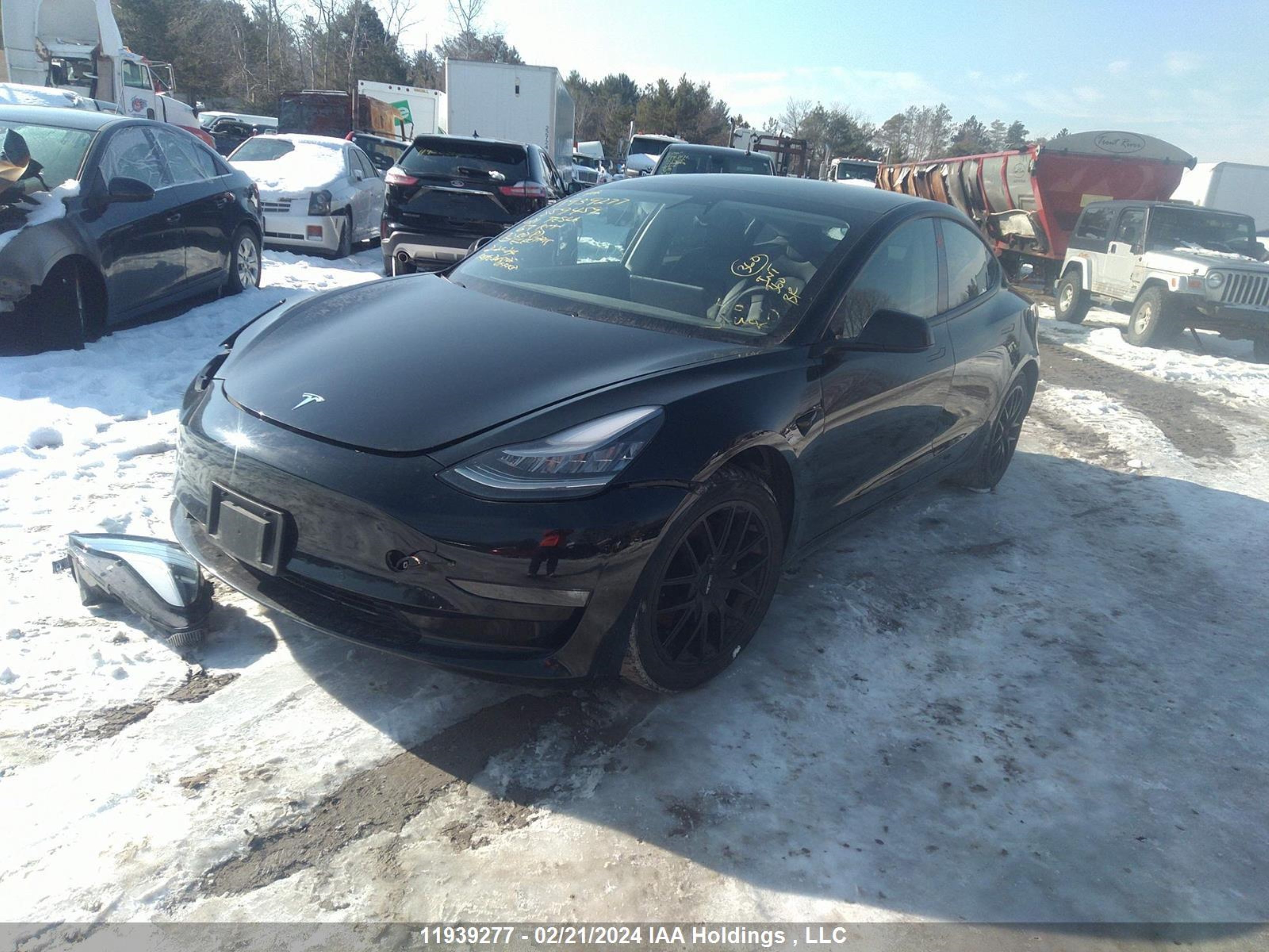 Photo 1 VIN: 5YJ3E1EB5MF859459 - TESLA MODEL 3 