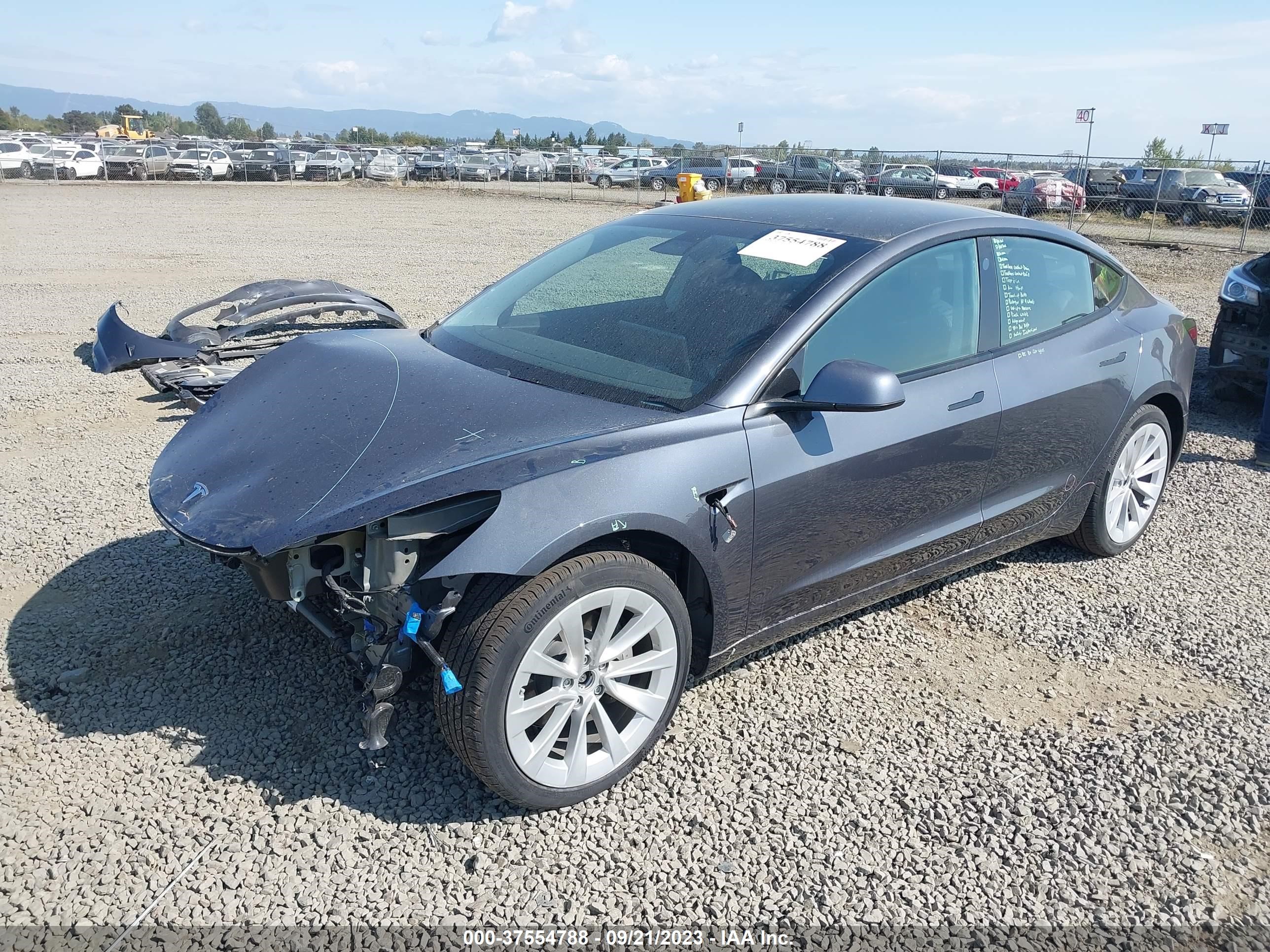 Photo 1 VIN: 5YJ3E1EB5MF870977 - TESLA MODEL 3 