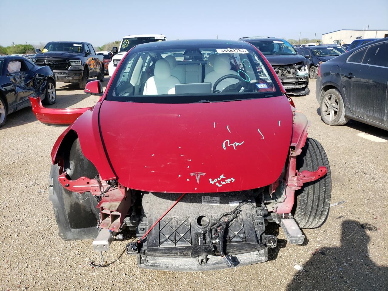 Photo 4 VIN: 5YJ3E1EB5MF975700 - TESLA MODEL 3 