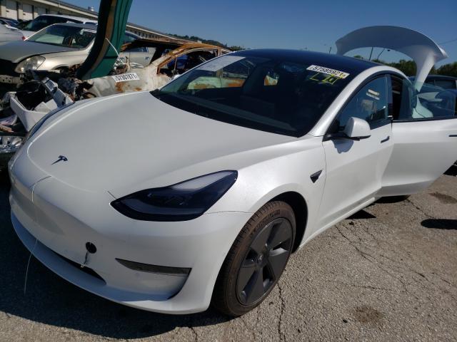 Photo 1 VIN: 5YJ3E1EB5MF992755 - TESLA MODEL 3 