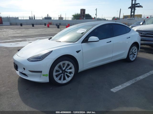 Photo 1 VIN: 5YJ3E1EB5NF171625 - TESLA MODEL 3 