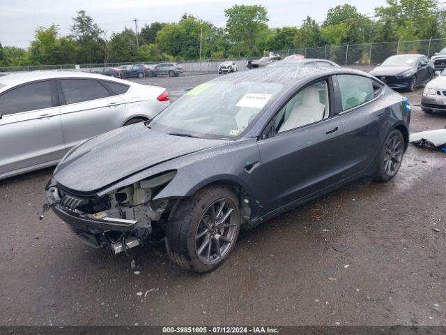 Photo 1 VIN: 5YJ3E1EB5NF184584 - TESLA MODEL 3 