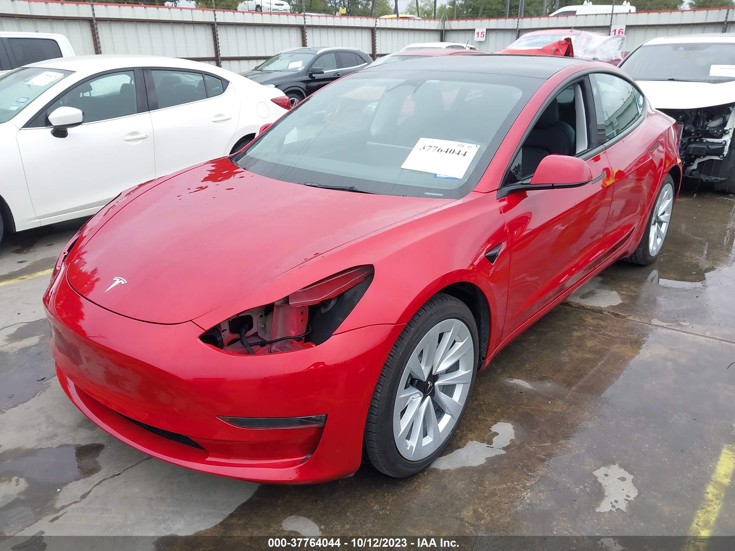 Photo 1 VIN: 5YJ3E1EB5NF246825 - TESLA MODEL 3 