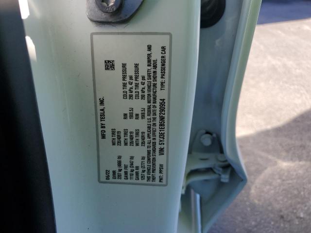 Photo 11 VIN: 5YJ3E1EB5NF290954 - TESLA MODEL 3 