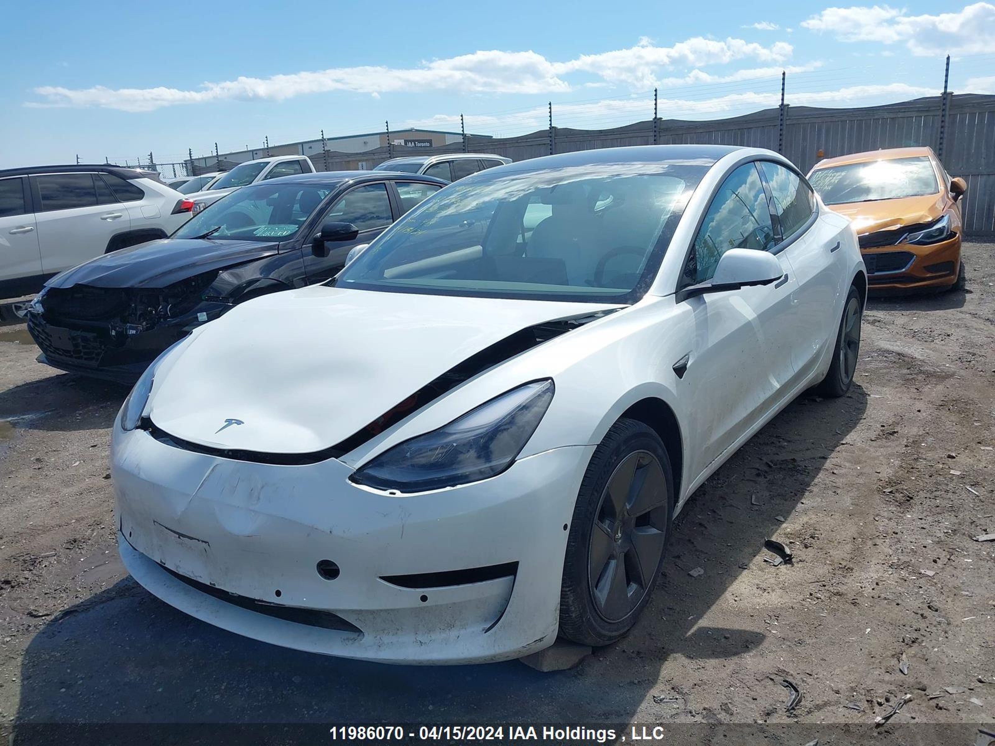 Photo 1 VIN: 5YJ3E1EB5NF352711 - TESLA MODEL 3 