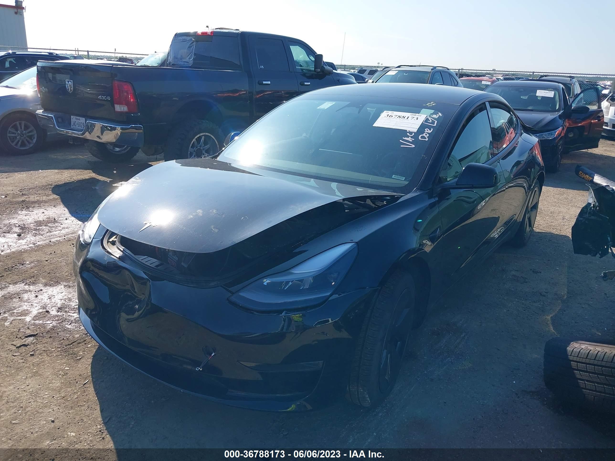 Photo 1 VIN: 5YJ3E1EB5PF416555 - TESLA MODEL 3 