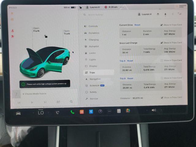 Photo 8 VIN: 5YJ3E1EB6LF618590 - TESLA MODEL 3 