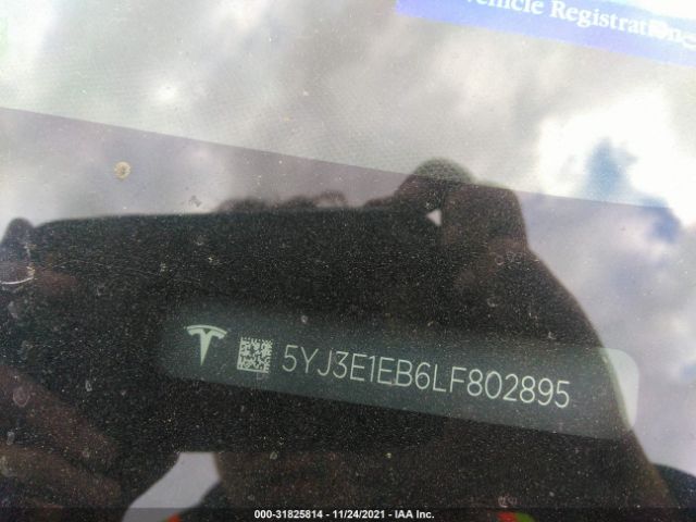 Photo 8 VIN: 5YJ3E1EB6LF802895 - TESLA MODEL 3 