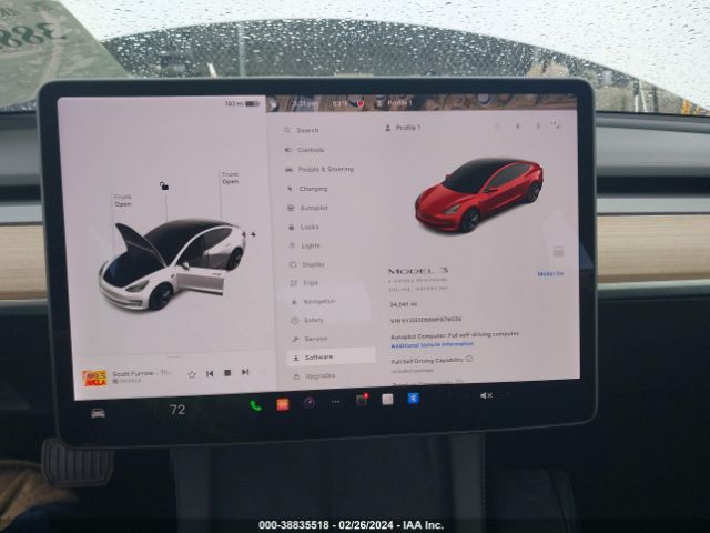 Photo 6 VIN: 5YJ3E1EB6MF879039 - TESLA MODEL 3 