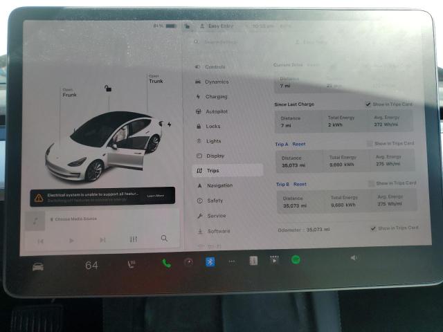 Photo 8 VIN: 5YJ3E1EB6NF111210 - TESLA MODEL 3 