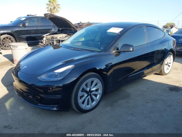 Photo 1 VIN: 5YJ3E1EB6NF130839 - TESLA MODEL 3 