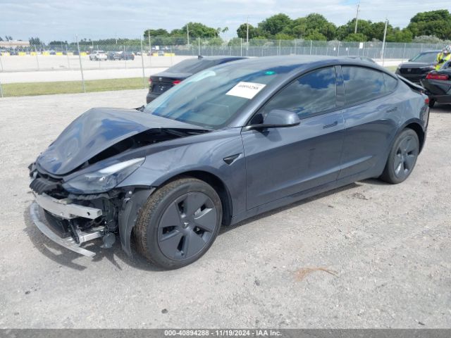 Photo 1 VIN: 5YJ3E1EB6NF264489 - TESLA MODEL 3 