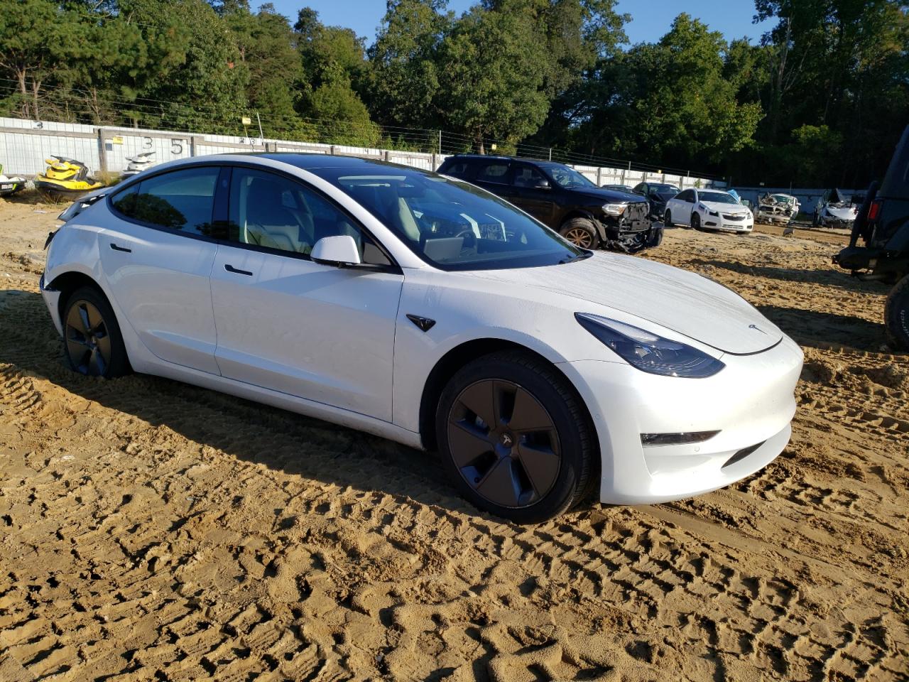 Photo 3 VIN: 5YJ3E1EB6NF341149 - TESLA MODEL 3 