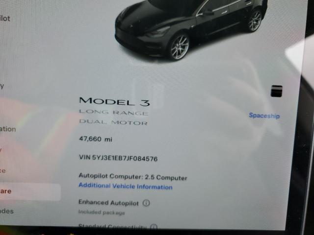 Photo 8 VIN: 5YJ3E1EB7JF084576 - TESLA MODEL 3 