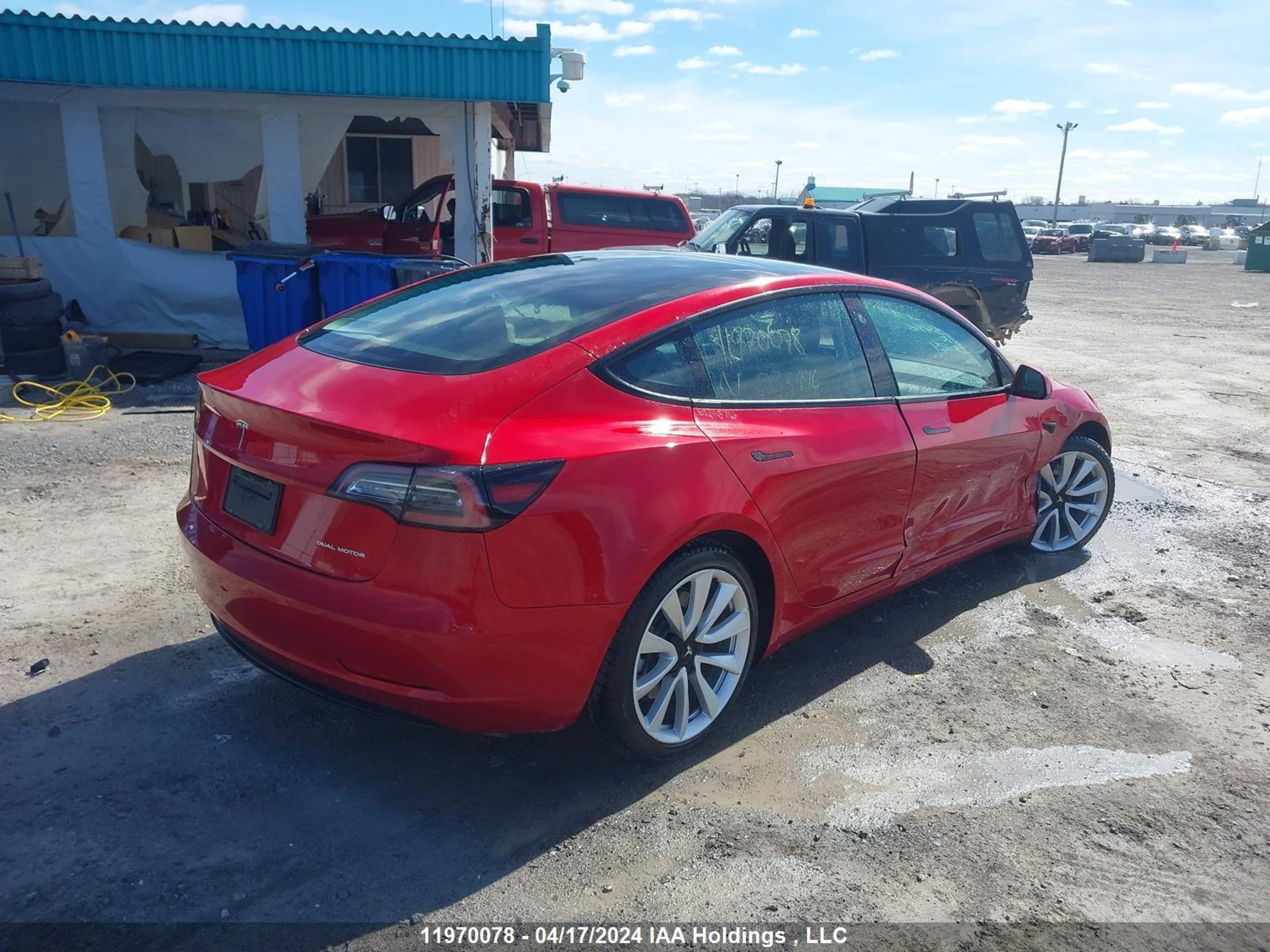 Photo 3 VIN: 5YJ3E1EB7MF035446 - TESLA MODEL 3 