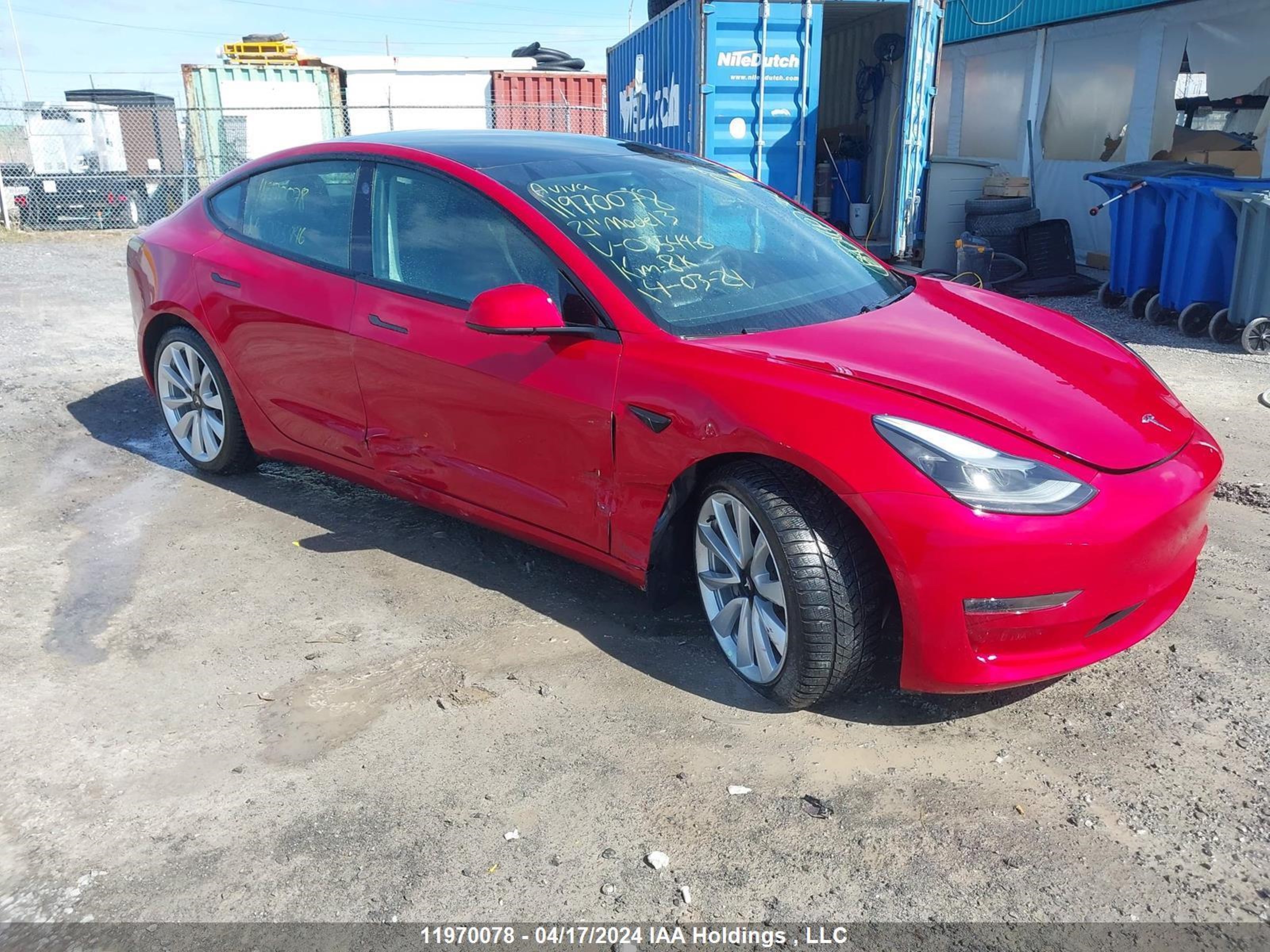 Photo 5 VIN: 5YJ3E1EB7MF035446 - TESLA MODEL 3 