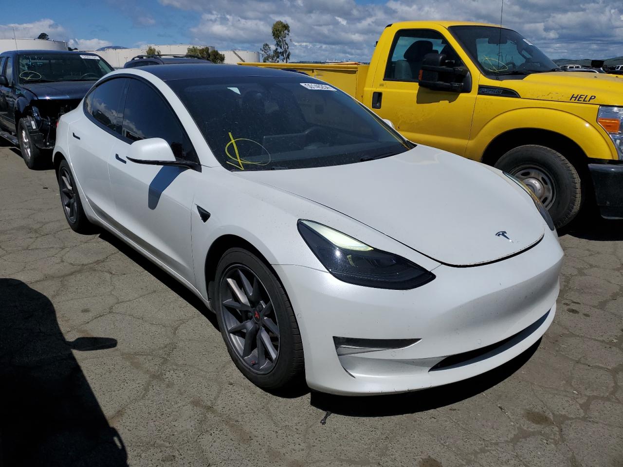 Photo 3 VIN: 5YJ3E1EB7MF879020 - TESLA MODEL 3 