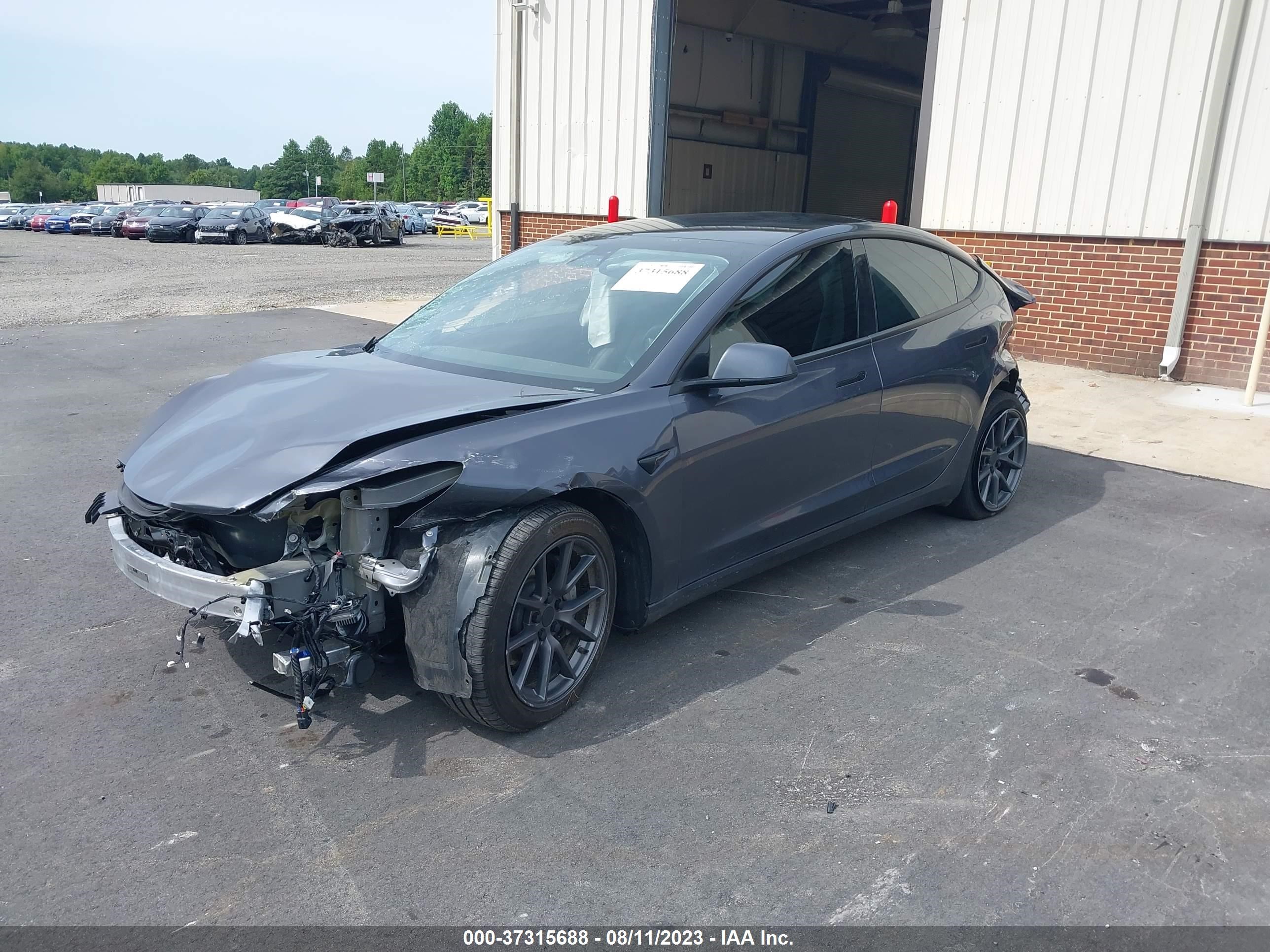 Photo 1 VIN: 5YJ3E1EB7MF988092 - TESLA MODEL 3 