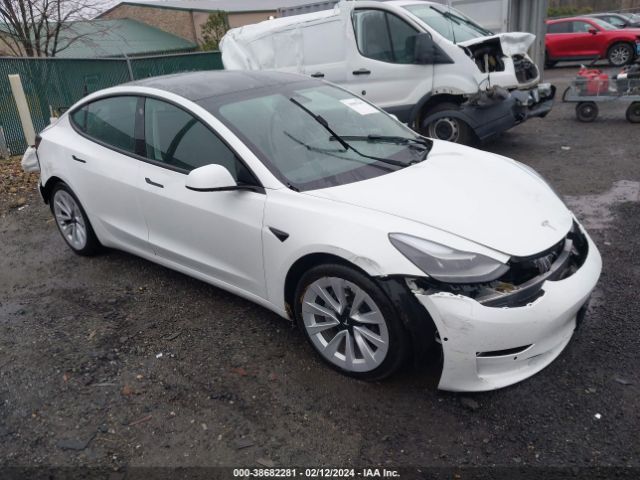 Photo 0 VIN: 5YJ3E1EB7NF208724 - TESLA MODEL 3 