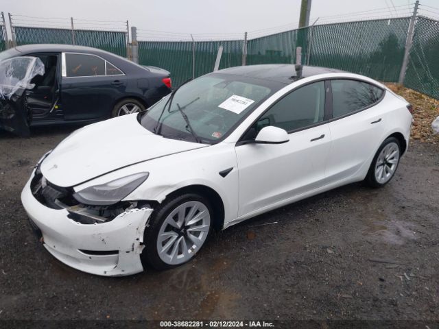 Photo 1 VIN: 5YJ3E1EB7NF208724 - TESLA MODEL 3 