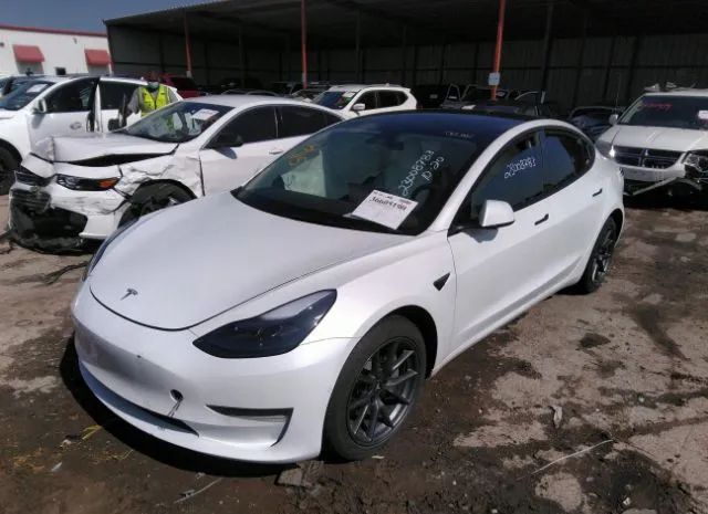 Photo 1 VIN: 5YJ3E1EB7NF349616 - TESLA MODEL 3 