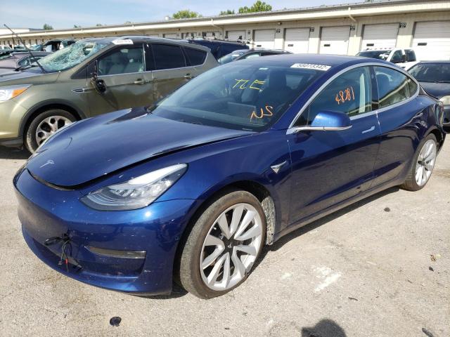 Photo 1 VIN: 5YJ3E1EB8JF185383 - TESLA MODEL 3 