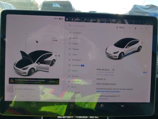 Photo 6 VIN: 5YJ3E1EB8JF185822 - TESLA MODEL 3 