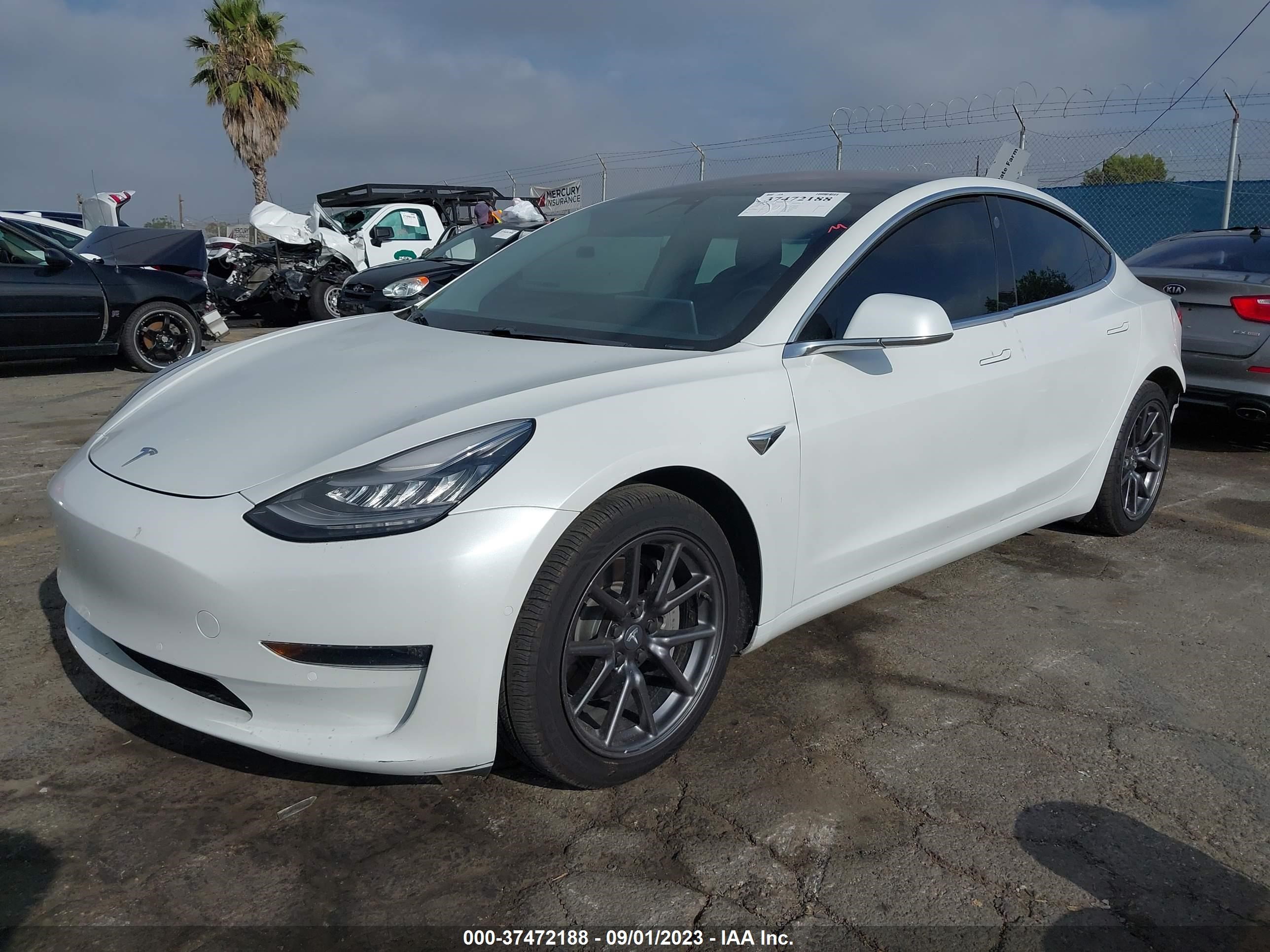 Photo 1 VIN: 5YJ3E1EB8KF199625 - TESLA MODEL 3 