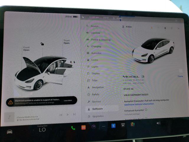 Photo 8 VIN: 5YJ3E1EB8KF392213 - TESLA MODEL 3 