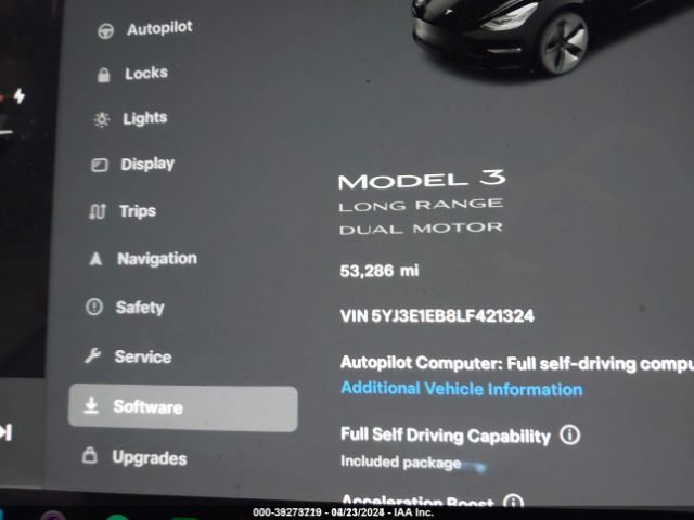 Photo 6 VIN: 5YJ3E1EB8LF421324 - TESLA MODEL 3 