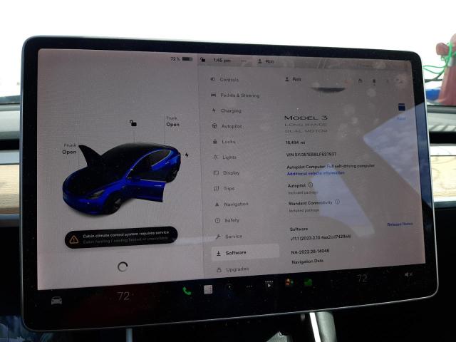 Photo 8 VIN: 5YJ3E1EB8LF627937 - TESLA MODEL 3 