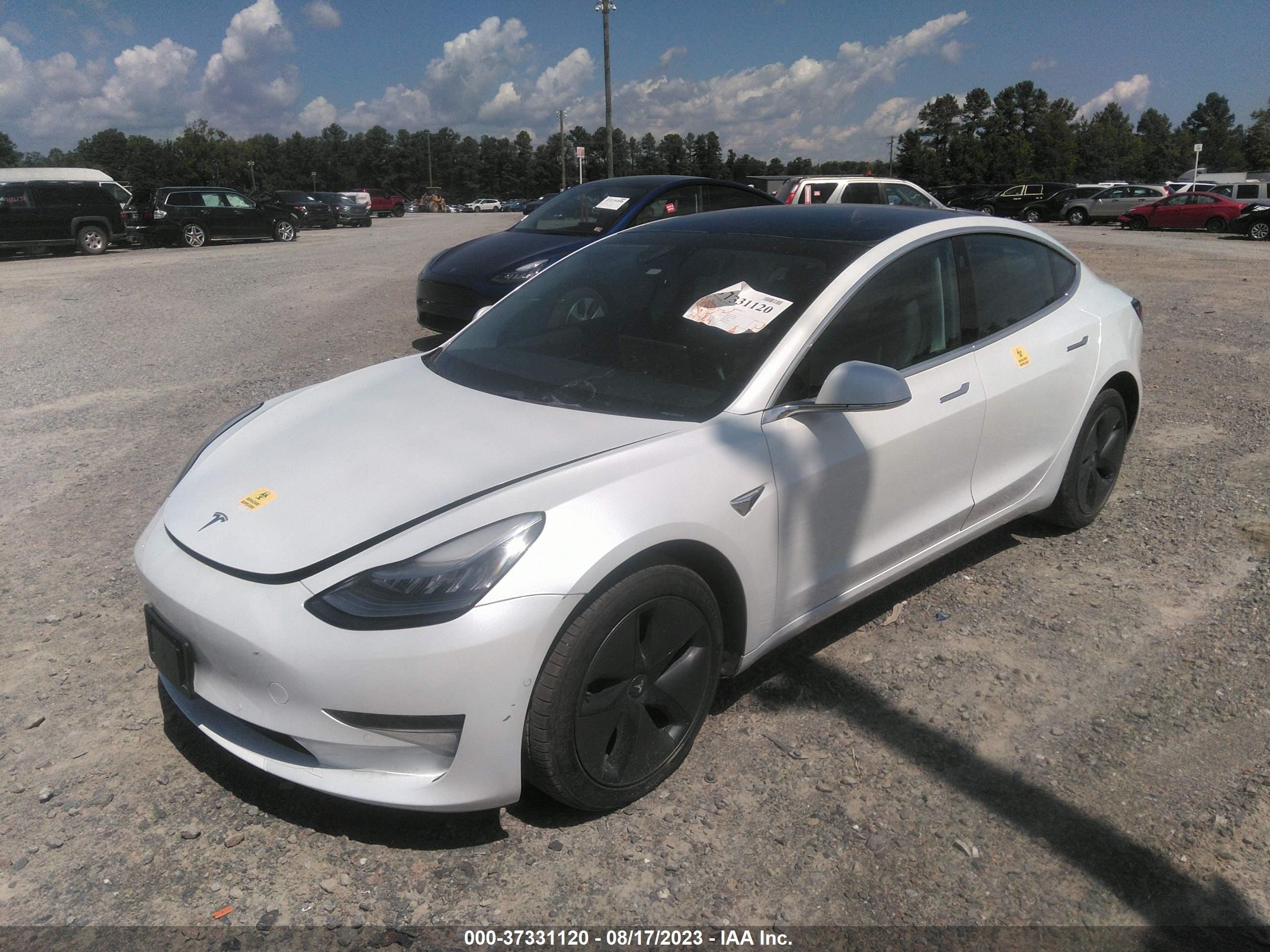 Photo 1 VIN: 5YJ3E1EB8LF637142 - TESLA MODEL 3 