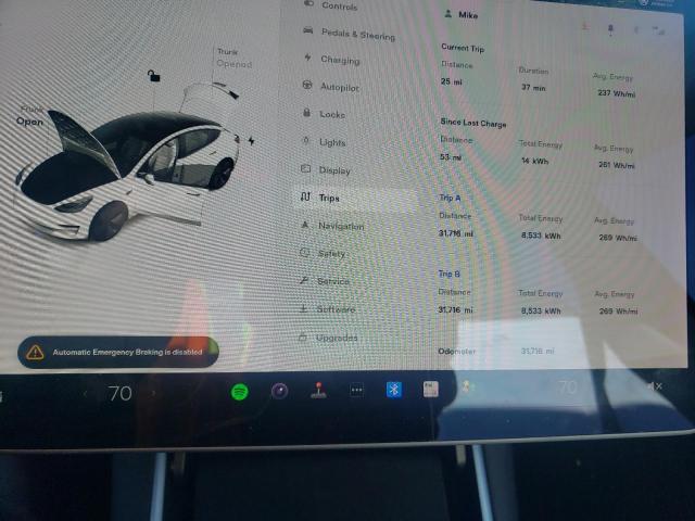 Photo 8 VIN: 5YJ3E1EB8LF795867 - TESLA MODEL 3 