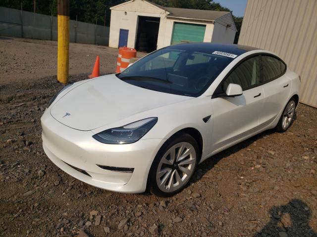 Photo 1 VIN: 5YJ3E1EB8MF015495 - TESLA MODEL 3 