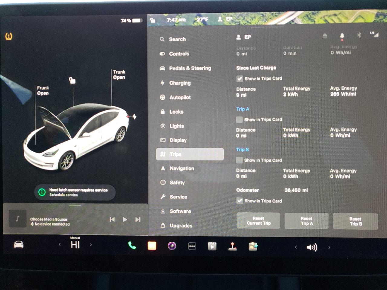 Photo 8 VIN: 5YJ3E1EB8MF059559 - TESLA MODEL 3 