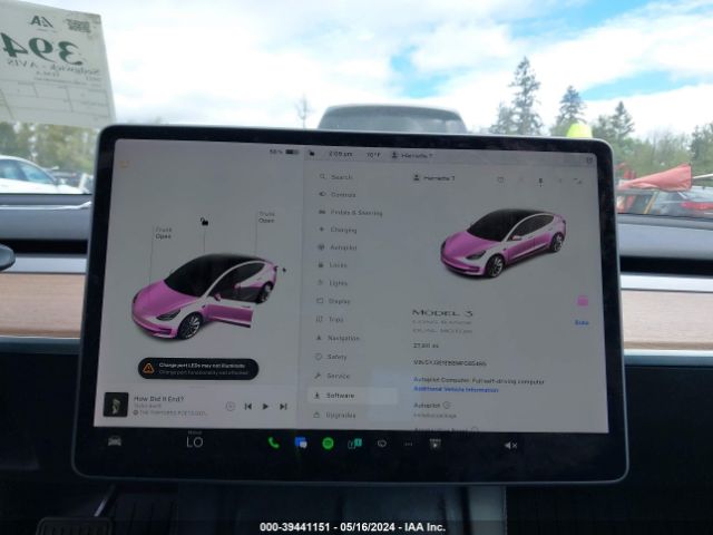 Photo 6 VIN: 5YJ3E1EB8MF085465 - TESLA MODEL 3 