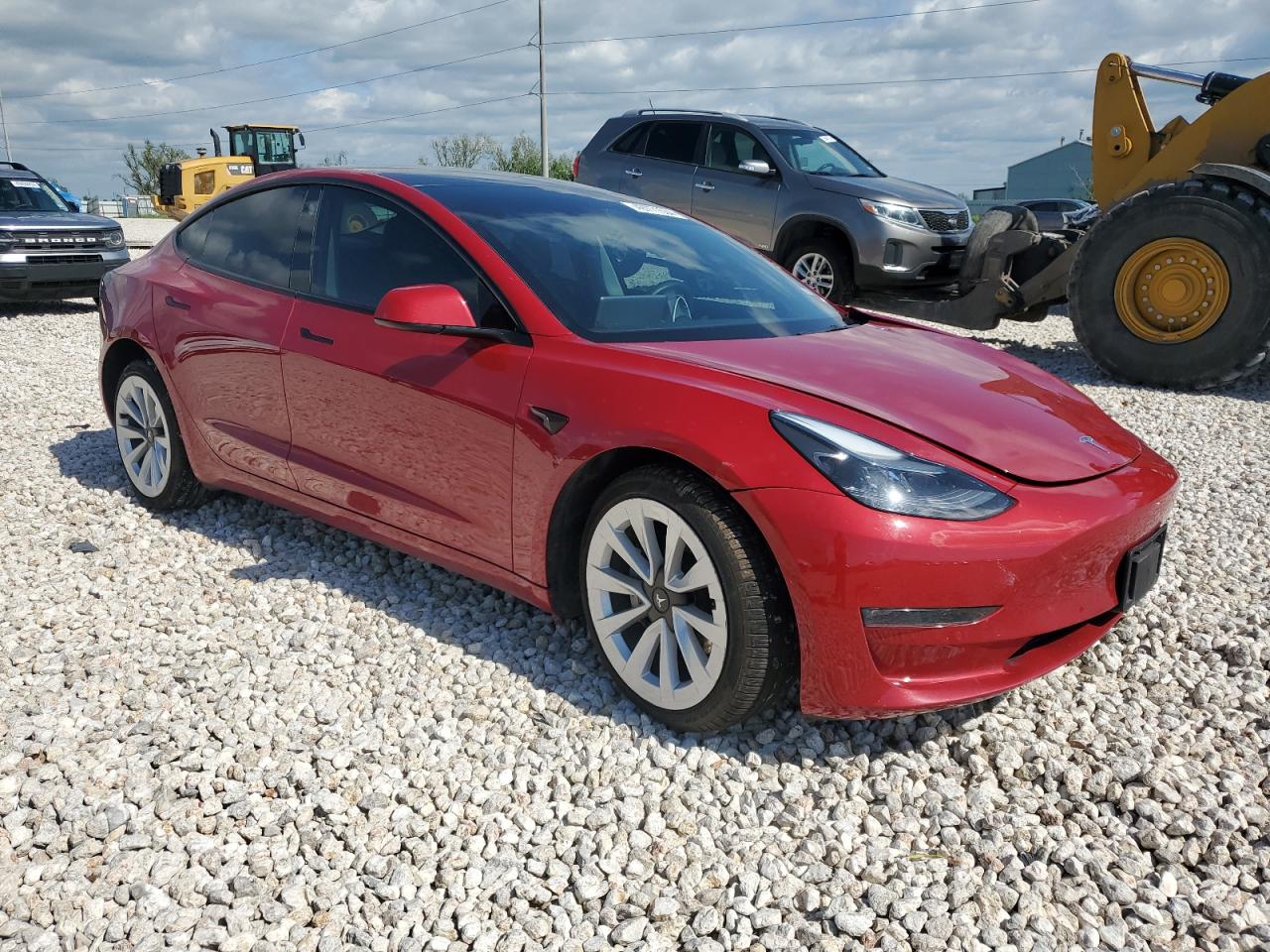 Photo 3 VIN: 5YJ3E1EB8MF091895 - TESLA MODEL 3 