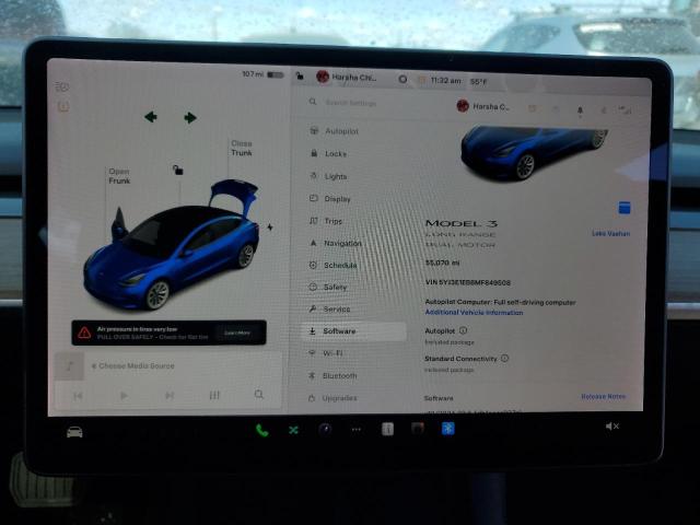 Photo 8 VIN: 5YJ3E1EB8MF849508 - TESLA MODEL 3 