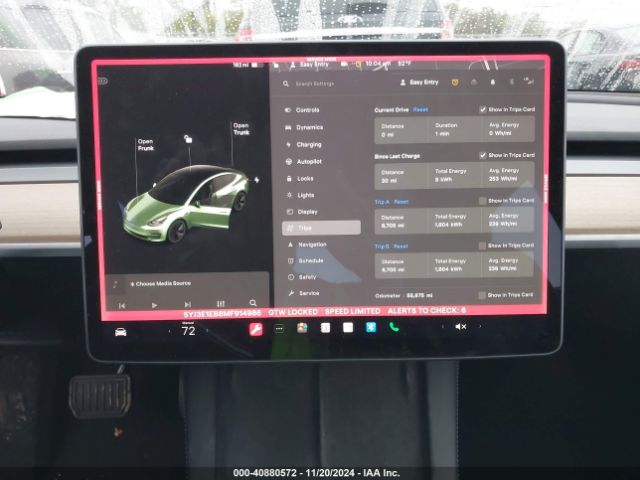 Photo 6 VIN: 5YJ3E1EB8MF914986 - TESLA MODEL 3 