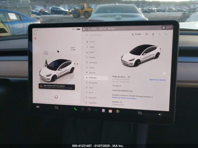 Photo 6 VIN: 5YJ3E1EB8NF183736 - TESLA MODEL 3 